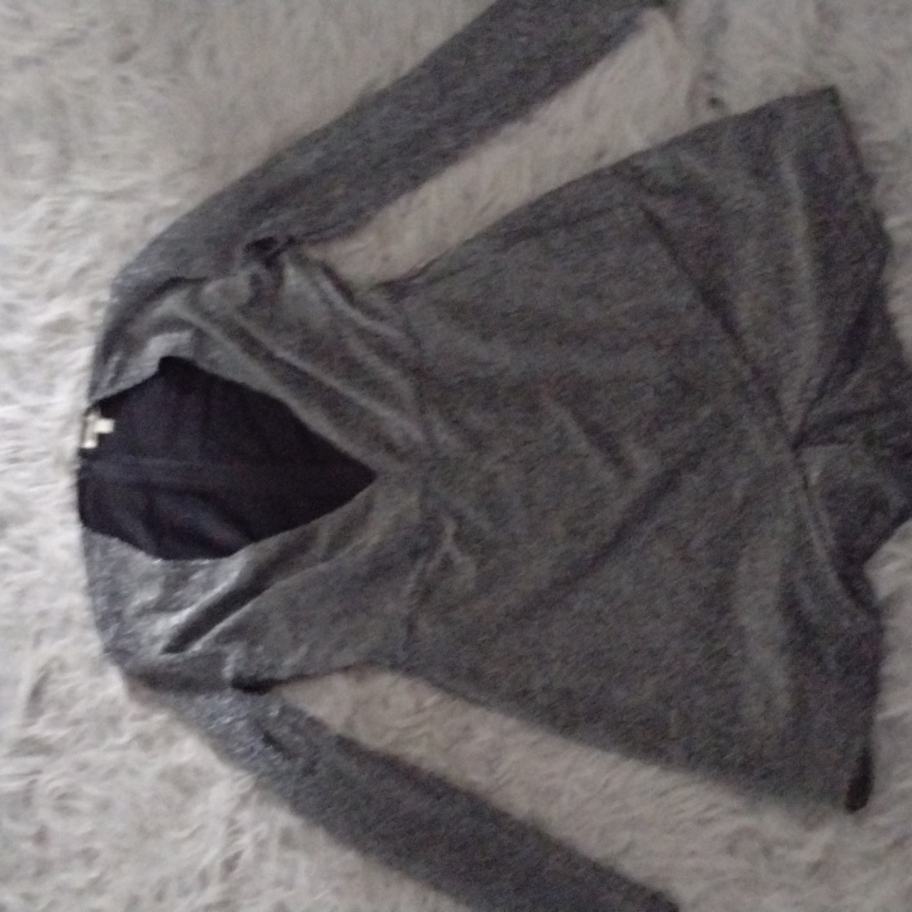 Silver and black skort romper